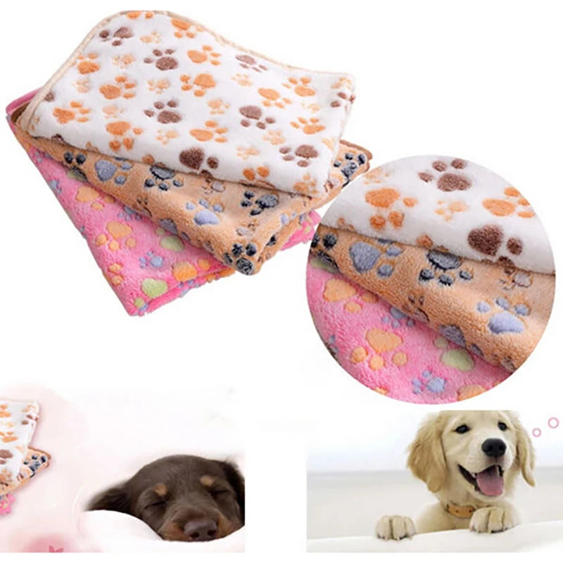 Cozy Pet Bed Mat & Blanket|Soft fleece for ultimate comfort