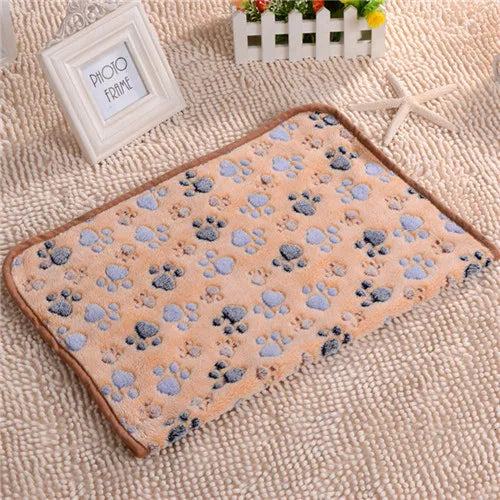 Cozy Pet Bed Mat & Blanket|Soft fleece for ultimate comfort