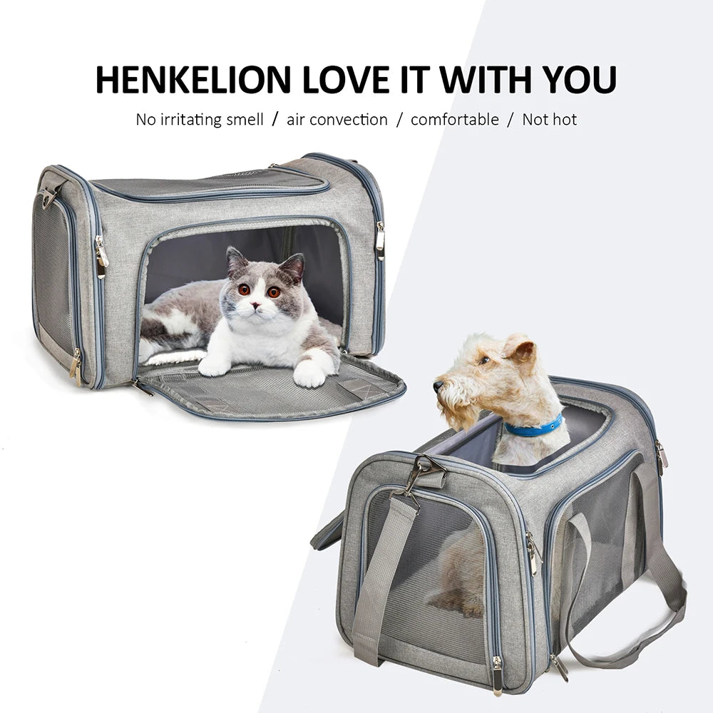 Soft Dog & Cat Carrier Backpack|Travel in comfort with your pet