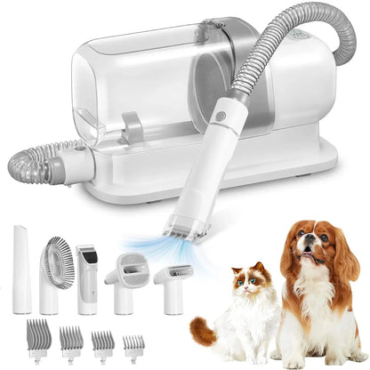 Dog Grooming Vacuum & Kit|Effortless pet hair removal with powerful suction