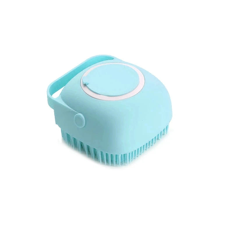 Pet Bathing & Grooming Brush | Soft silicone massager for a spa-like clean