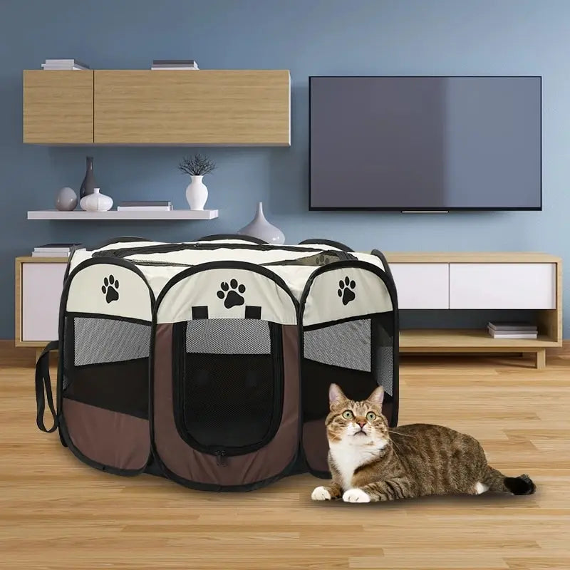 Portable Foldable Pet Tent|Lightweight, durable, and perfect for pets