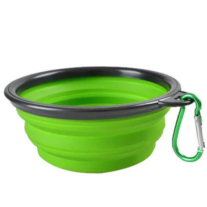 Collapsible Pet Bowl|Perfect for travel, camping, and outdoor adventures