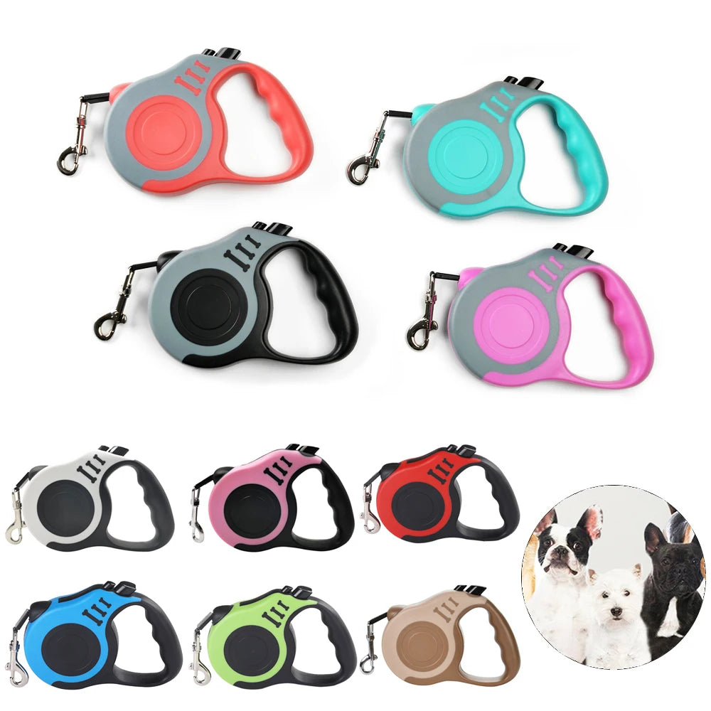 Durable Retractable Dog Leash|Perfect for daily walks