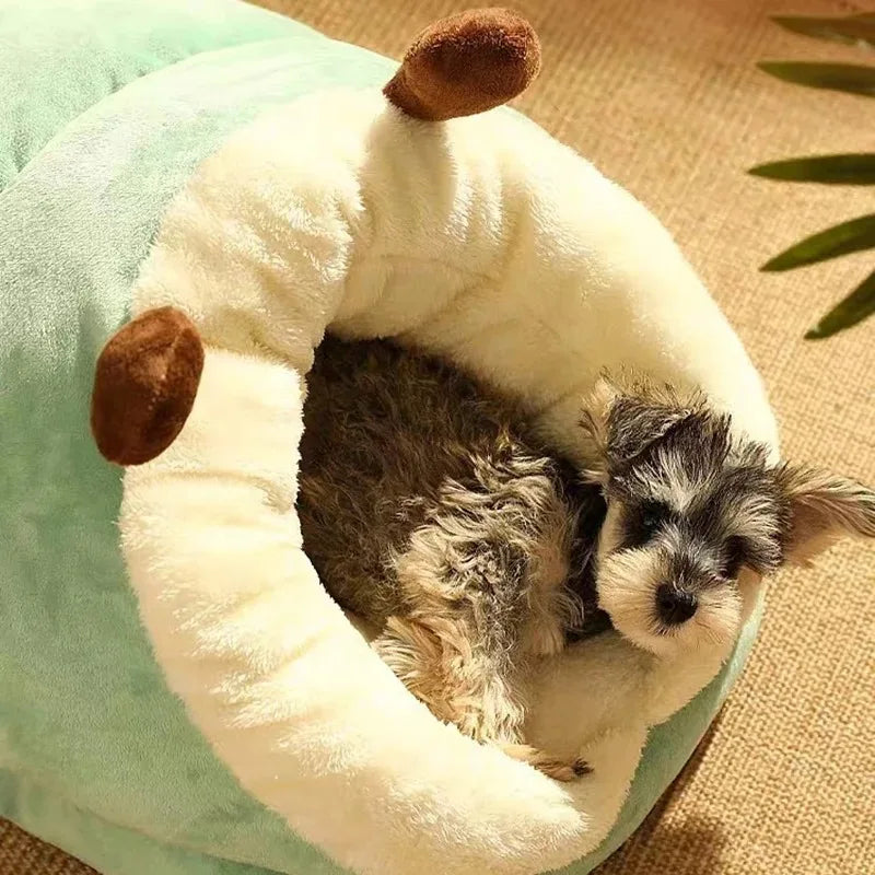 Warm & Cozy Dog Bed|Breathable, foldable, and washable