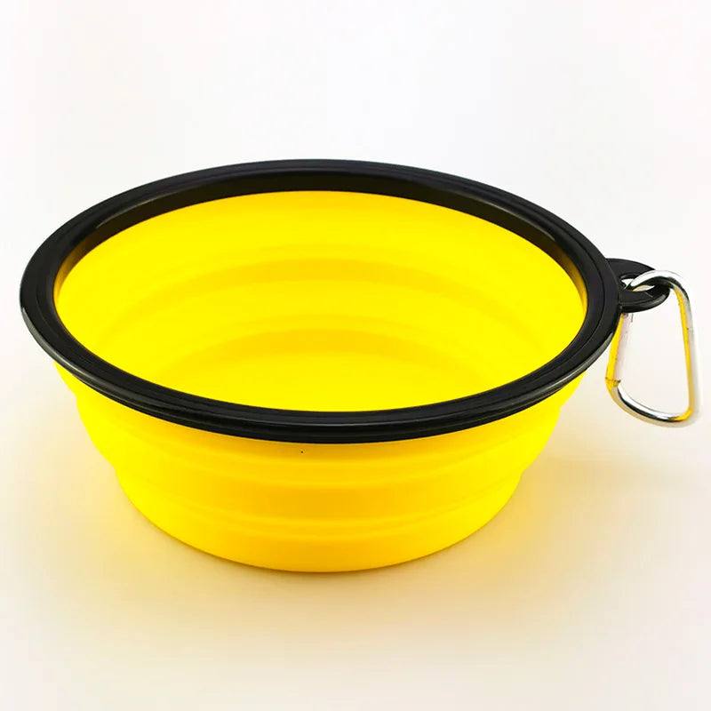 Collapsible Pet Bowl|Perfect for travel, camping, and outdoor adventures