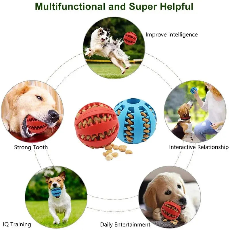 Durable Dog Chew Toy Ball|Keep your pet happy and healthy