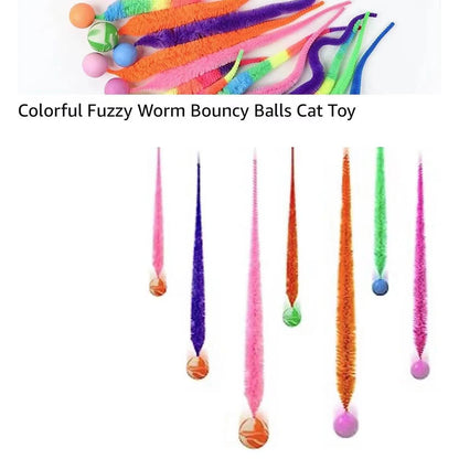 Interactive Cat Toy - Bouncing Caterpillar|Keep your cat happy and active