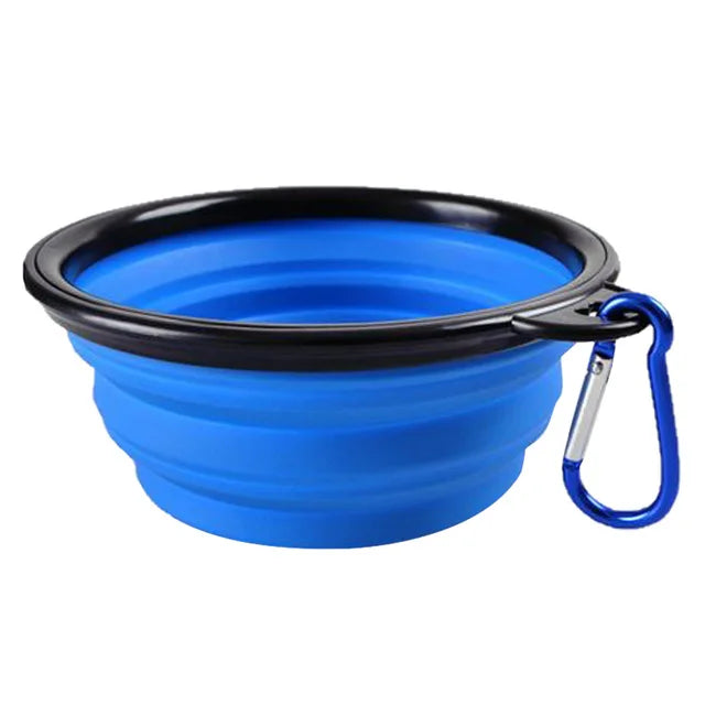 Collapsible Pet Bowl|Perfect for travel, camping, and outdoor adventures