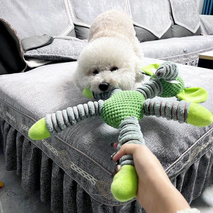 Indestructible Squeaky Dog Toys|Fun animal shapes for endless play