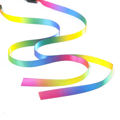 Interactive Rainbow Cat Teaser Wand|Must-have for happy cats