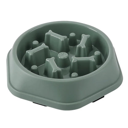 Anti-Choke Slow Feeder Bowl|Keep pets healthy while they enjoy meals