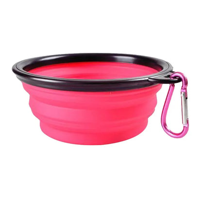 Collapsible Pet Bowl|Perfect for travel, camping, and outdoor adventures