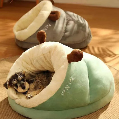 Warm & Cozy Dog Bed|Breathable, foldable, and washable