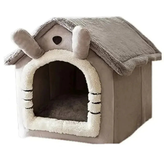 Cozy Washable Pet House|Perfect for cats & small dogs, all seasons