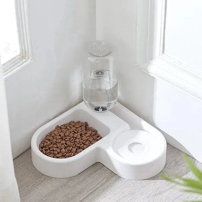 Automatic Pet Bowl - Drink & Feed in One