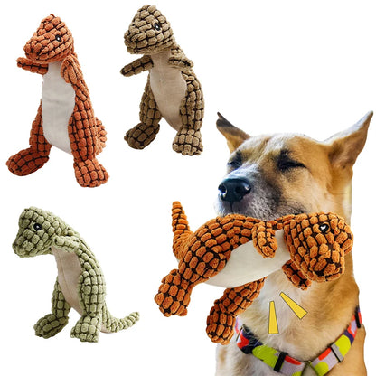 Animal-Shaped Squeaky Dog Toys|Fun, bite-resistant plush toys for small dogs