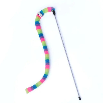 Interactive Feather Cat Wand|Keep your cat entertained & active