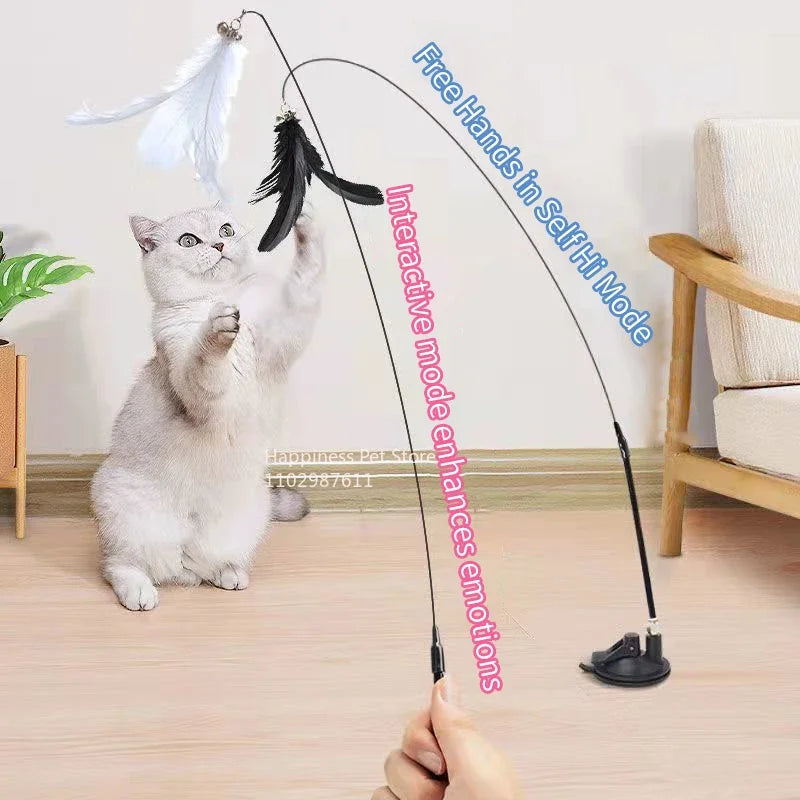 Cat Teaser Stick with Bell|Interactive fun for your cat