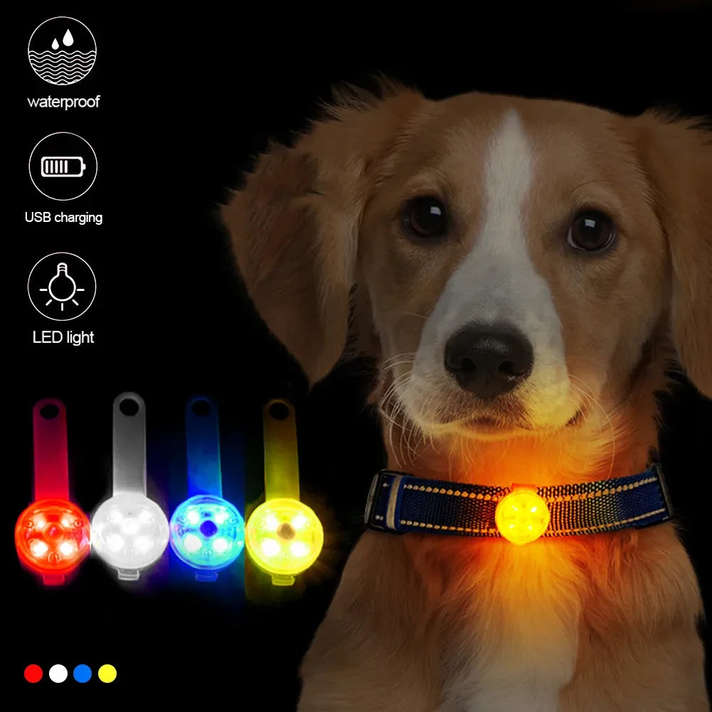 LED Safety Collar Pendant|Keep pets safe and visible anytime