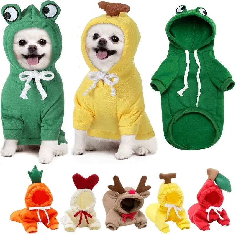 Cosplay Pet Hoodies & Jackets|Stylish outfits for small dogs & cats