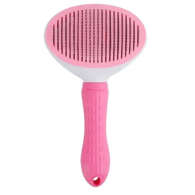 Self-Cleaning Pet Brush & Hair Remover |Effortlessly groom dogs & cats with ease