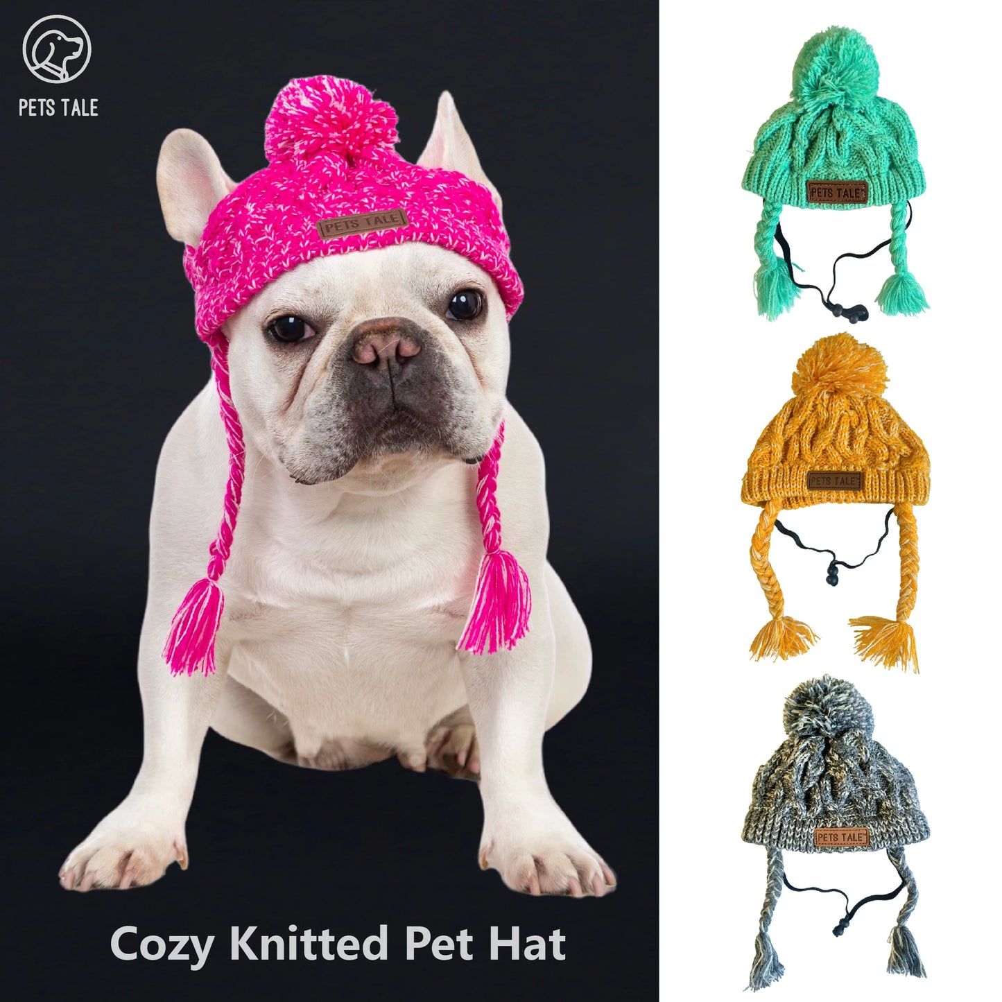 Winter Soft Dog Hats|Keep your pet cozy & stylish this winter