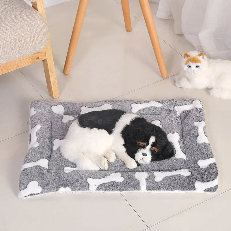 Double-Sided Pet Mat & Bed|Soft, cozy, and perfect for pets