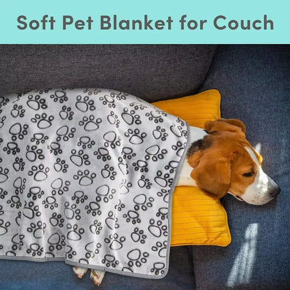 Fuzzy Comfort Dog Blanket|Ultra-soft, cozy warmth for your pet