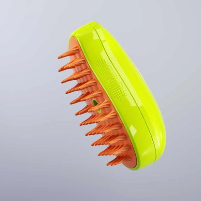 3-in-1 Electric Steamy Dog & Cat Brush|Massage, groom, and remove tangled hair effortlessly