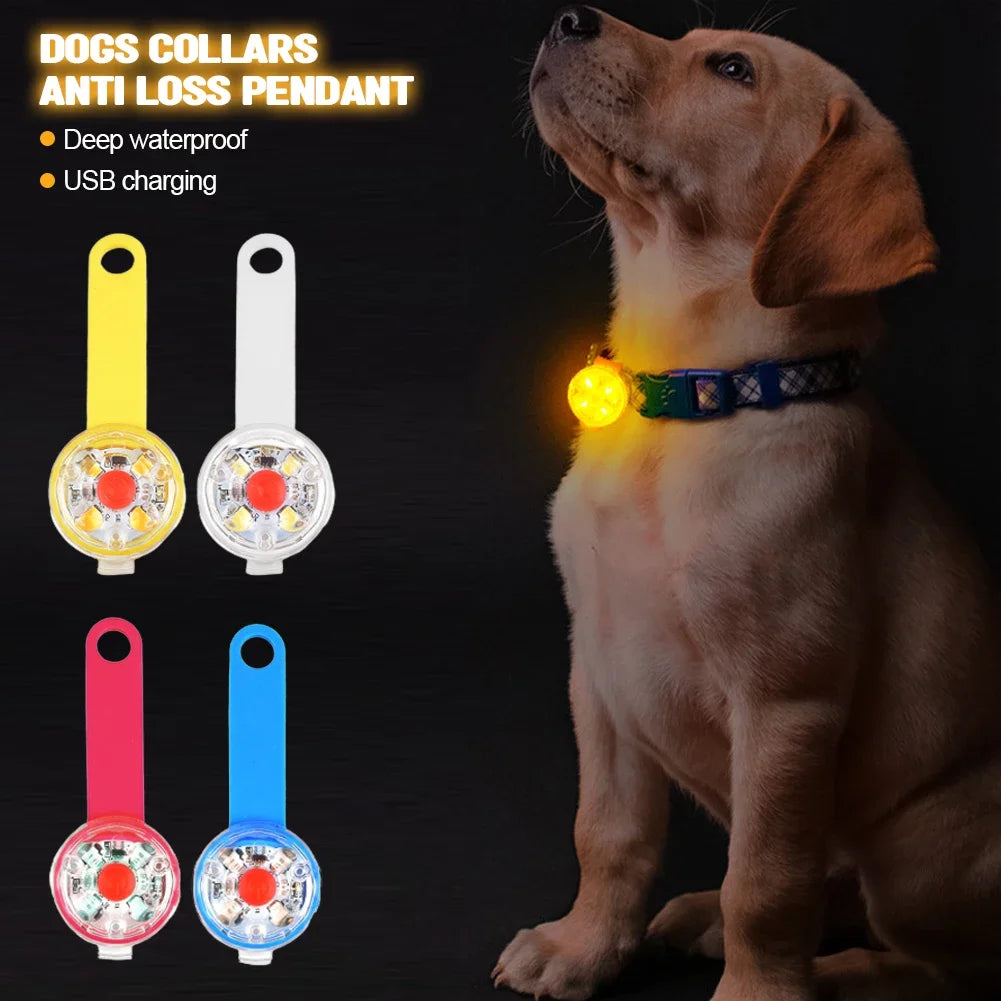 LED Safety Collar Pendant|Keep pets safe and visible anytime