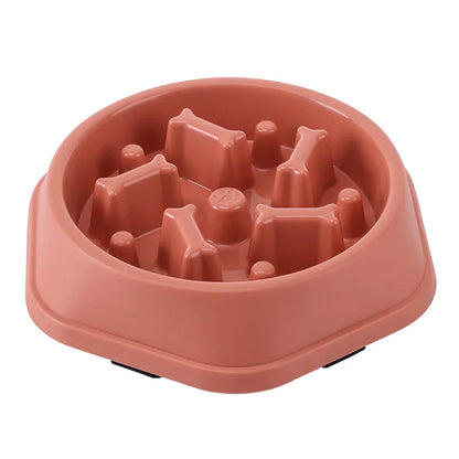 Anti-Choke Slow Feeder Bowl|Keep pets healthy while they enjoy meals