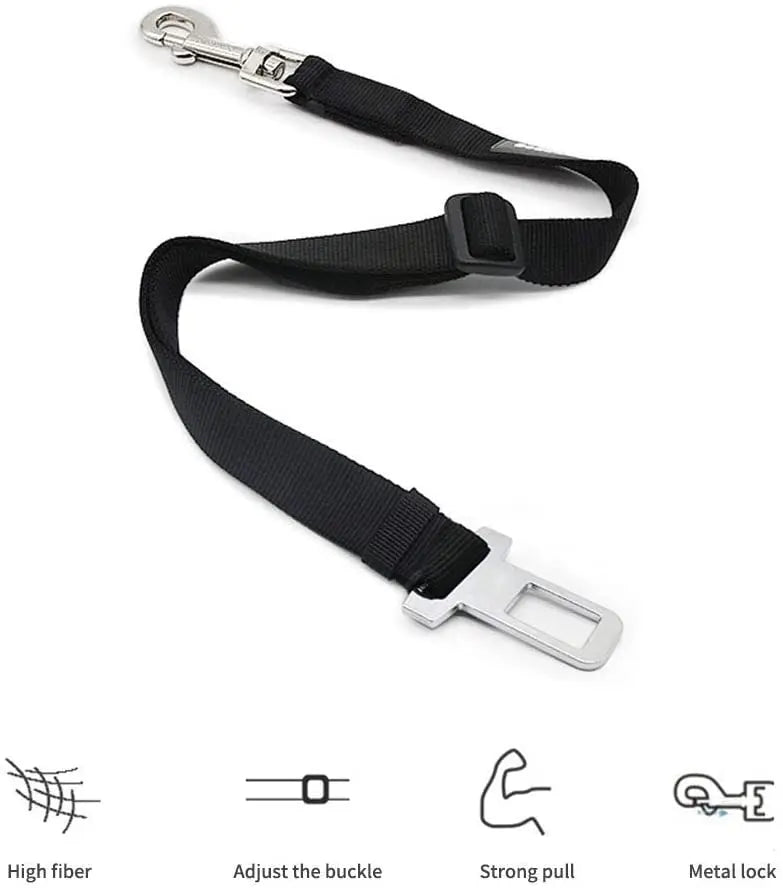 Adjustable Pet Car Seat Belt|Keep your pet safe and secure on every ride