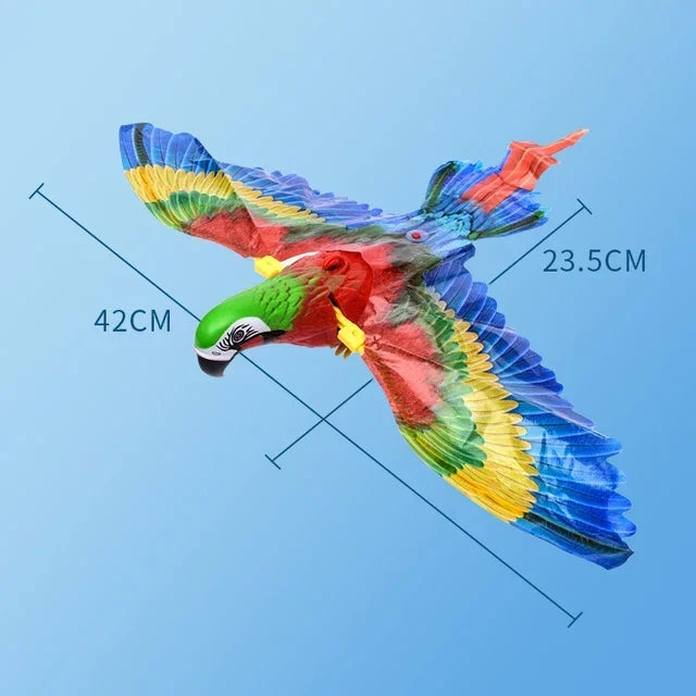 Interactive Flying Bird Cat Toy|Keep your cat entertained with this electric, hanging eagle toy