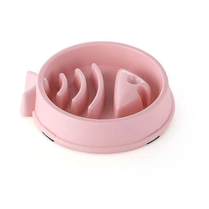 Anti-Choke Slow Feeder Bowl|Keep pets healthy while they enjoy meals