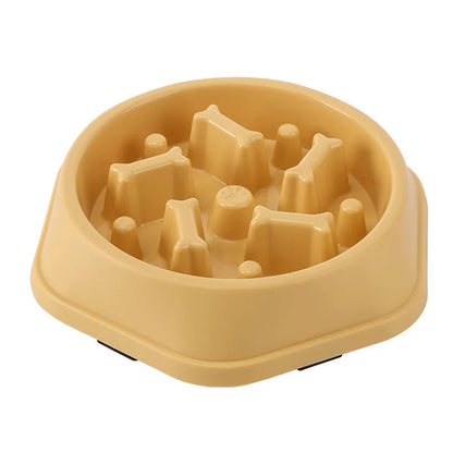 Anti-Choke Slow Feeder Bowl|Keep pets healthy while they enjoy meals