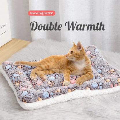 Double-Sided Pet Mat & Bed|Soft, cozy, and perfect for pets