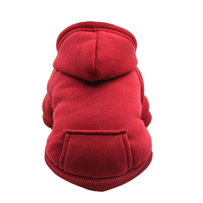 Dog Winter Hooded Sweatshirt|Keep your pup cozy and stylish