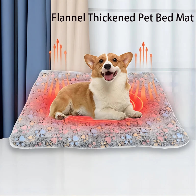 Cozy Flannel Pet Mats|Keep pets warm and comfy all winter