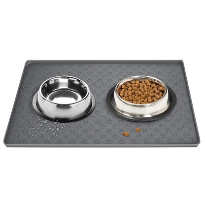 Non-Spill Pet Feeding Mat|Keep feeding mess