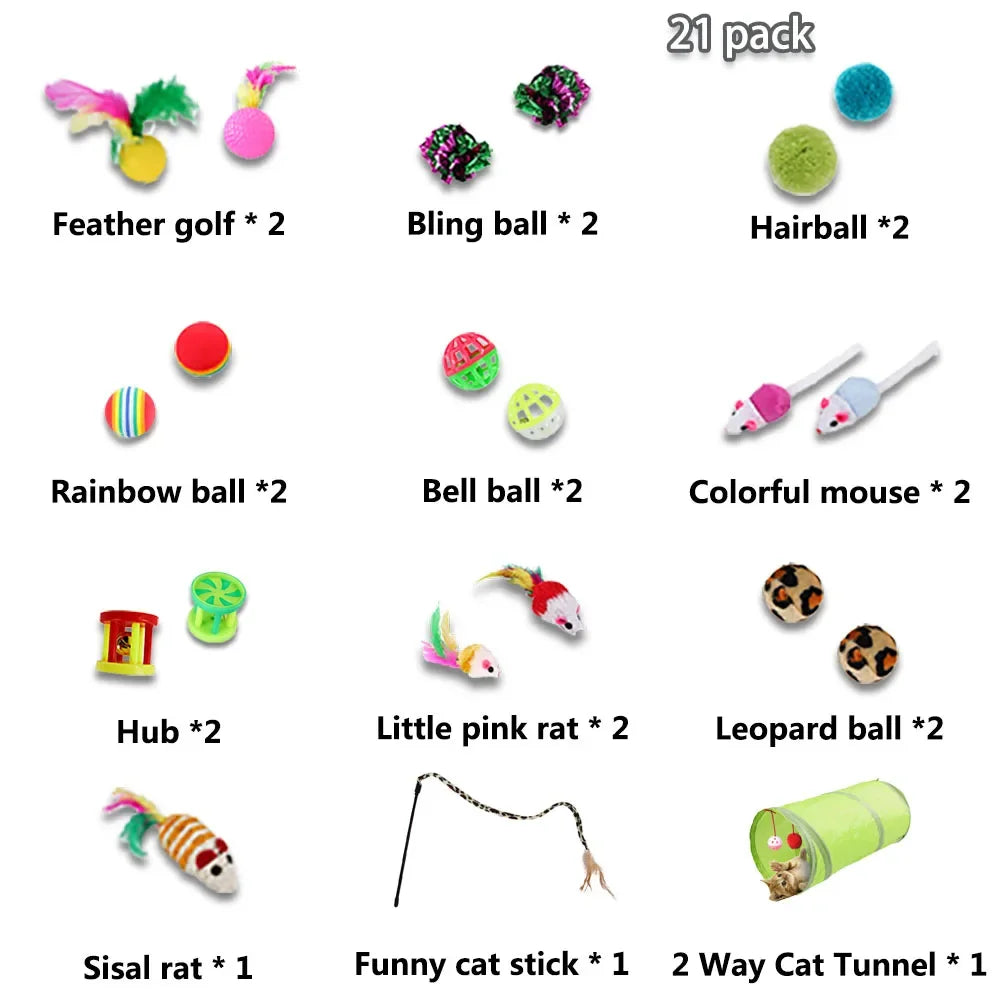 Kitten Toys Variety Pack|Endless fun for your cat!