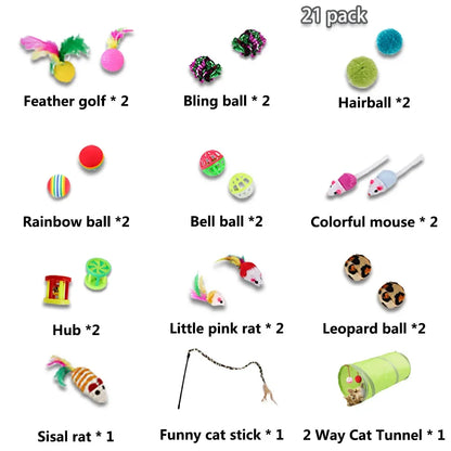 Kitten Toys Variety Pack|Endless fun for your cat!