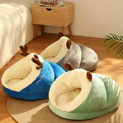 Warm & Cozy Dog Bed|Breathable, foldable, and washable